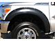Elite Series Rivet Style Fender Flares; Front and Rear; Textured Black (11-16 F-350 Super Duty SRW)