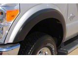 Elite Series Sport Style Fender Flares; Front; Smooth Black (11-16 F-350 Super Duty)