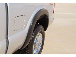 Elite Series Sport Style Fender Flares; Rear; Smooth Black (11-16 F-350 Super Duty SRW)