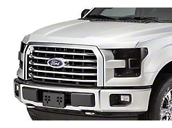 Headlight Covers; Dark Smoke (17-19 F-350 Super Duty)