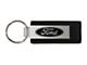 Ford Leather Key Fob; Black