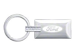 Ford Jeweled Rectangular Key Fob