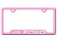 Ford Laser Etched Cut-Out License Plate Frame (Universal; Some Adaptation May Be Required)