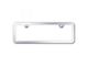 2-Hole Mini Frame License Plate Frame (Universal; Some Adaptation May Be Required)