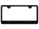 4-Hole Wide Bottom License Plate Frame (Universal; Some Adaptation May Be Required)