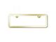 Thin 2-Hole Mini License Plate Frame (Universal; Some Adaptation May Be Required)