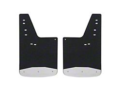 Textured Rubber Mud Guards; Front or Rear; 12-Inch x 20-Inch (11-16 F-350 Super Duty)