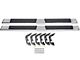 R7 Nerf Side Step Bars; Stainless Steel (17-24 F-350 Super Duty SuperCrew)