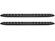 Thrasher Running Boards; Textured Black (17-24 F-350 Super Duty SuperCrew)