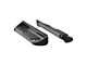 Stainless Side Entry Running Boards; Textured Black (17-24 F-350 Super Duty Regular Cab)