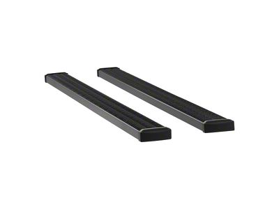 Grip Step 7-Inch Wheel-to-Wheel Running Boards; Textured Black (11-16 F-350 Super Duty SuperCab w/ 6-3/4-Foot Bed)