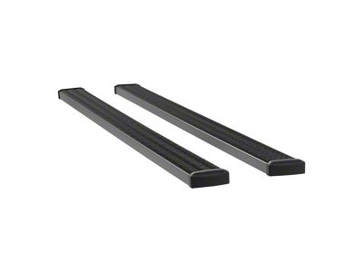 Grip Step 7-Inch Running Boards without Mounting Brackets; Textured Black (11-24 F-350 Super Duty SuperCrew w/ 8-Foot Bed)