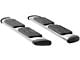 Regal 7-Inch Oval Side Step Bars; Polished Stainless (17-24 F-350 Super Duty SuperCab)