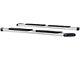 Regal 7-Inch Oval Side Step Bars; Polished Stainless (17-24 F-350 Super Duty SuperCab)