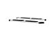 Regal 7-Inch Oval Side Step Bars without Mounting Brackets; Polished Stainless (11-24 F-350 Super Duty SuperCab)