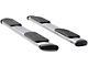 Regal 7-Inch Wheel-to-Wheel Oval Side Step Bars; Polished Stainless (11-16 F-350 Super Duty Regular Cab w/ 8-Foot Bed)