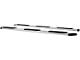 Regal 7-Inch Wheel-to-Wheel Oval Side Step Bars; Polished Stainless (11-16 F-350 Super Duty SuperCrew w/ 8-Foot Bed)