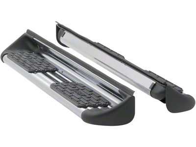 Stainless Side Entry Running Boards; Polished (11-16 F-350 Super Duty SuperCrew)