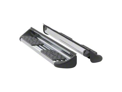 Stainless Side Entry Running Boards without Mounting Brackets; Polished (11-16 F-350 Super Duty SuperCrew)