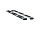 O-Mega II 6-Inch Wheel-to-Wheel Oval Side Step Bars; Silver (11-16 F-350 Super Duty SuperCab w/ 6-3/4-Foot Bed)