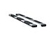 O-Mega II 6-Inch Oval Side Step Bars without Mounting Brackets; Silver (11-24 F-350 Super Duty SuperCab w/ 6-3/4-Foot Bed; 17-24 F-350 Super Duty Regular Cab w/ 8-Foot Bed)