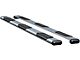 O-Mega II 6-Inch Wheel-to-Wheel Oval Side Step Bars; Silver (11-16 F-350 Super Duty SuperCab w/ 8-Foot Bed, SuperCrew w/ 6-3/4-Foot Bed)