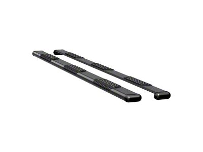 O-Mega II 6-Inch Wheel-to-Wheel Oval Side Step Bars without Mounting Brackets; Textured Black (11-24 F-350 Super Duty SuperCrew w/ 8-Foot Bed)