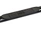 Platinum 4-Inch Oval Side Step Bars; Black (11-16 F-350 Super Duty SuperCrew)