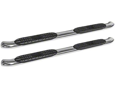 Pro Traxx 4-Inch Oval Side Step Bars; Stainless Steel (11-16 F-350 Super Duty SuperCab)