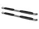 Pro Traxx 4-Inch Oval Side Step Bars; Stainless Steel (11-16 F-350 Super Duty SuperCab)