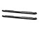 Pro Traxx 4-Inch Oval Side Step Bars; Black (11-16 F-350 Super Duty SuperCrew)