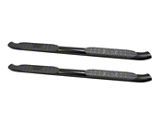 Pro Traxx 4-Inch Oval Side Step Bars; Black (17-24 F-350 Super Duty SuperCrew)