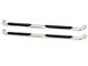 Platinum 4-Inch Oval Side Step Bars; Stainless Steel (17-24 F-350 Super Duty SuperCrew)