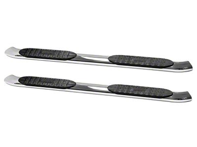 Westin Pro Traxx 5-Inch Oval Side Step Bars; Stainless Steel (11-16 F-350 Super Duty SuperCab)