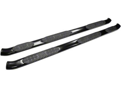 Westin Pro Traxx 5-Inch Wheel-to-Wheel Oval Side Step Bars; Black (11-16 F-350 Super Duty SuperCrew SRW w/ 8-Foot Bed)