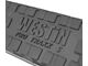 Westin Pro Traxx 5-Inch Wheel-to-Wheel Oval Side Step Bars; Black (17-24 F-350 Super Duty SuperCrew w/ 6-3/4-Foot Bed)