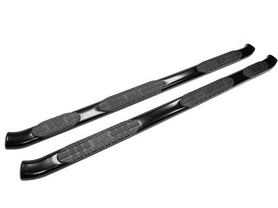 Westin Pro Traxx 5-Inch Wheel-to-Wheel Oval Side Step Bars; Black (17-24 F-350 Super Duty SuperCab w/ 8-Foot Bed)