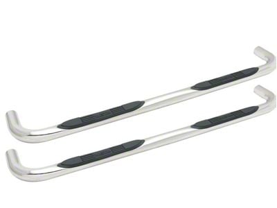 E-Series 3-Inch Nerf Side Step Bars; Stainless Steel (11-16 F-350 Super Duty SuperCab)