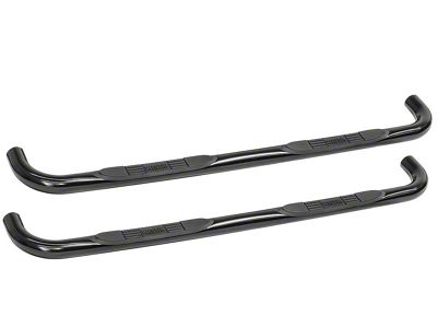 E-Series 3-Inch Nerf Side Step Bars; Black (11-16 F-350 Super Duty SuperCab)