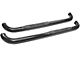 E-Series 3-Inch Nerf Side Step Bars; Black (11-16 F-350 Super Duty Regular Cab)