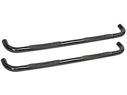 E-Series 3-Inch Nerf Side Step Bars; Black (11-16 F-350 Super Duty SuperCrew)