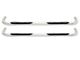 E-Series 3-Inch Nerf Side Step Bars; Stainless Steel (17-24 F-350 Super Duty SuperCab)