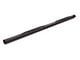 4-Inch Oval Straight Nerf Side Step Bars; Black (11-16 F-350 Super Duty SuperCrew)