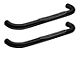 Signature 3-Inch Nerf Side Step Bars; Black (17-24 F-350 Super Duty Regular Cab)