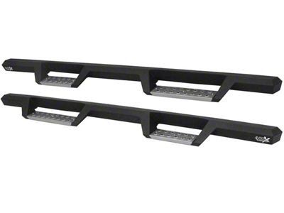 Westin HDX Stainless Drop Nerf Side Step Bars; Textured Black (11-16 F-350 Super Duty SuperCab)