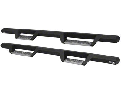 Westin HDX Stainless Drop Nerf Side Step Bars; Textured Black (17-24 F-350 Super Duty SuperCab)