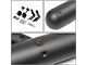 Step Nerf Bar; 3-Inch Round; Extended; Matte Black (11-16 F-350 Super Duty SuperCab)