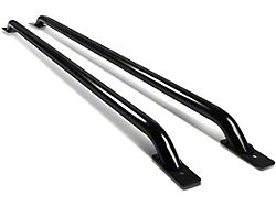 Stake Pocket Bed Rails; Black (11-16 F-350 Super Duty w/ 6-3/4-Foot Bed)