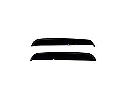 Ventvisor Window Deflectors; Rear; Dark Smoke (11-16 F-350 Super Duty SuperCab)