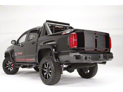 Fab Fours Premium Rear Bumper; Matte Black (15-22 Canyon)